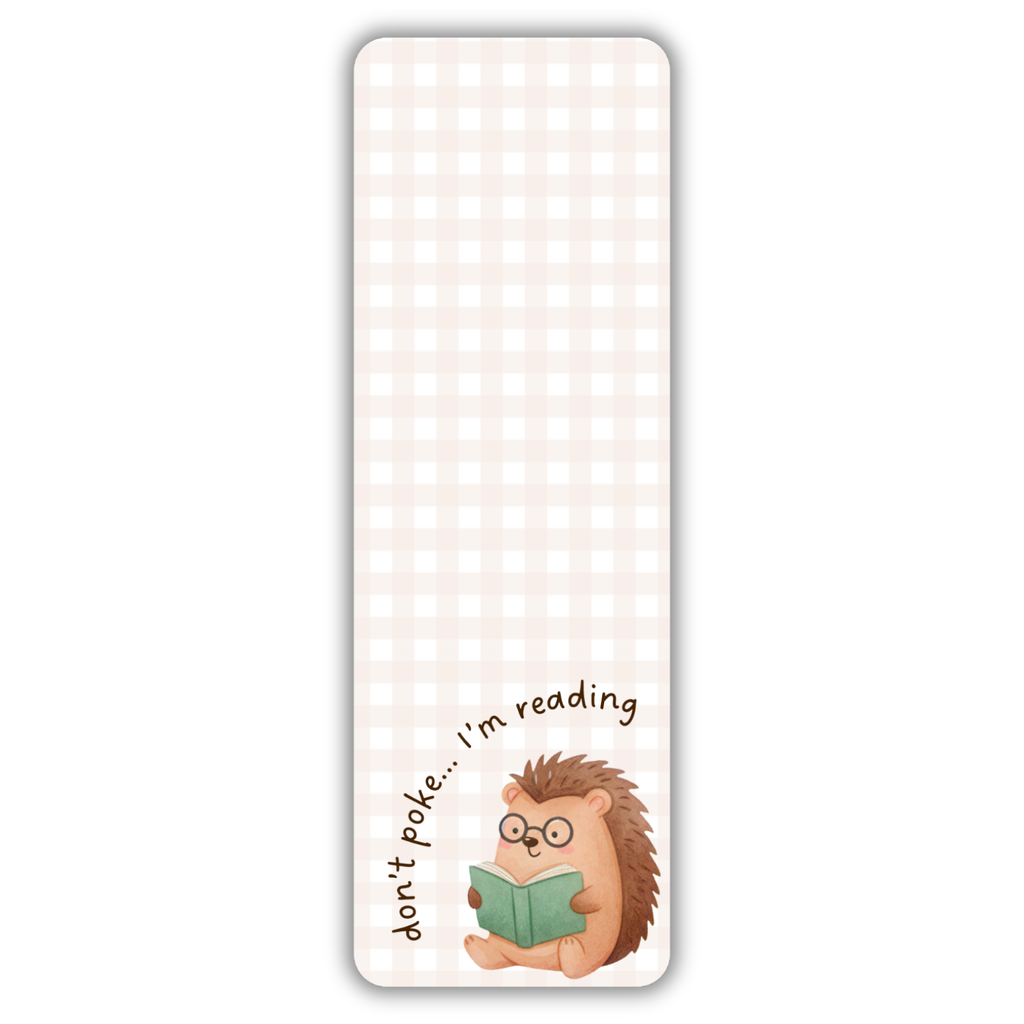 Reading Porcupine Bookmark