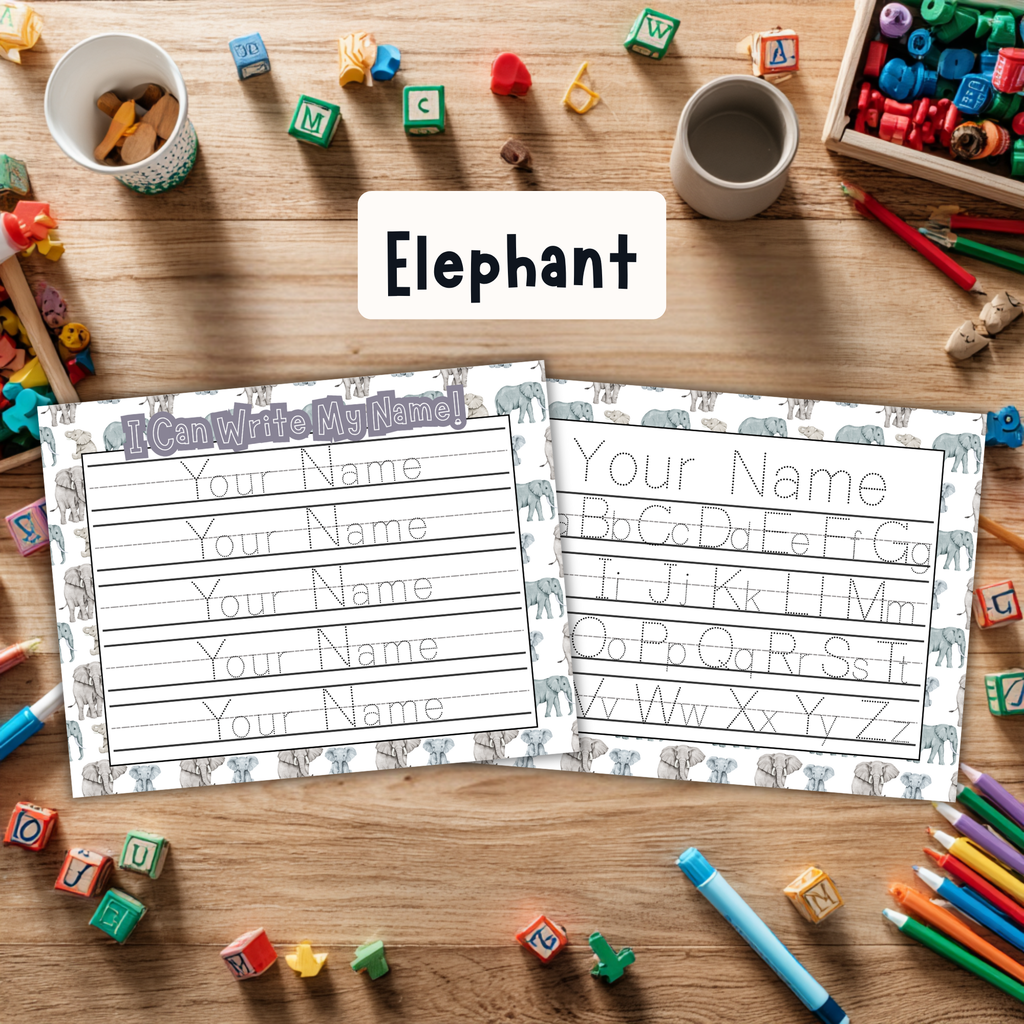 Personalized Name & Alphabet Sheet