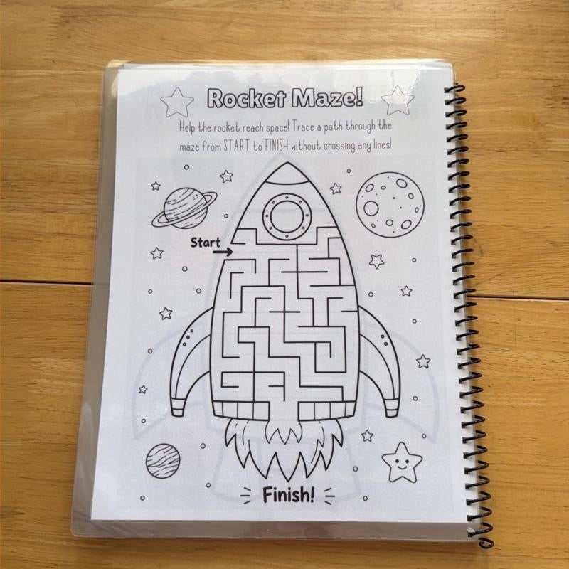 Space Learning Activity Workbook for 1st & 2nd Grade