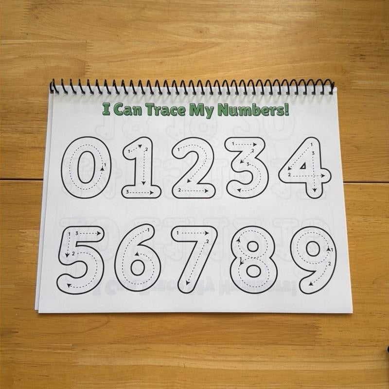 My Tracing Workbook for Ages 3–6