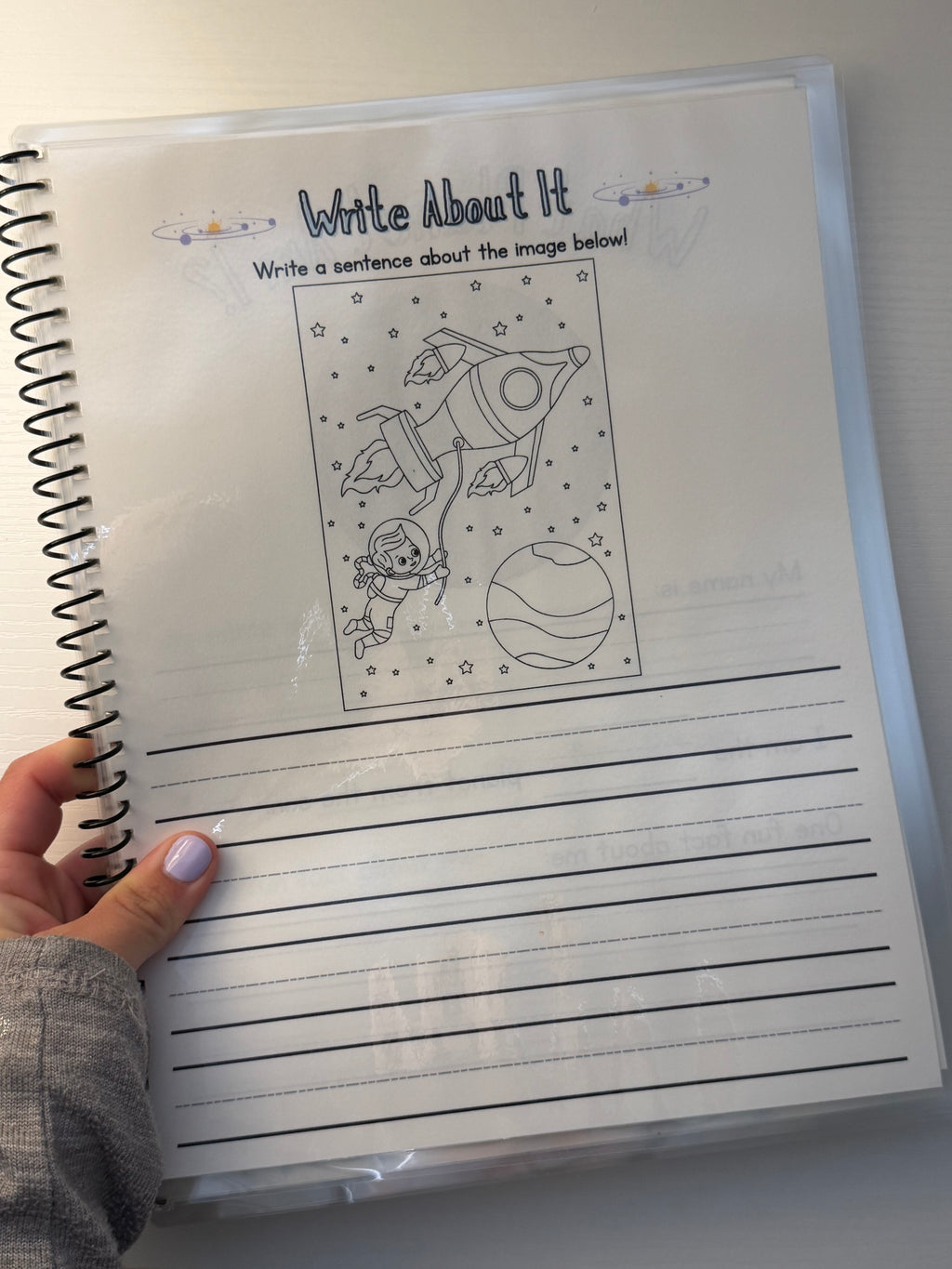 My Space Activity Workbook for 3rd-4th Grade