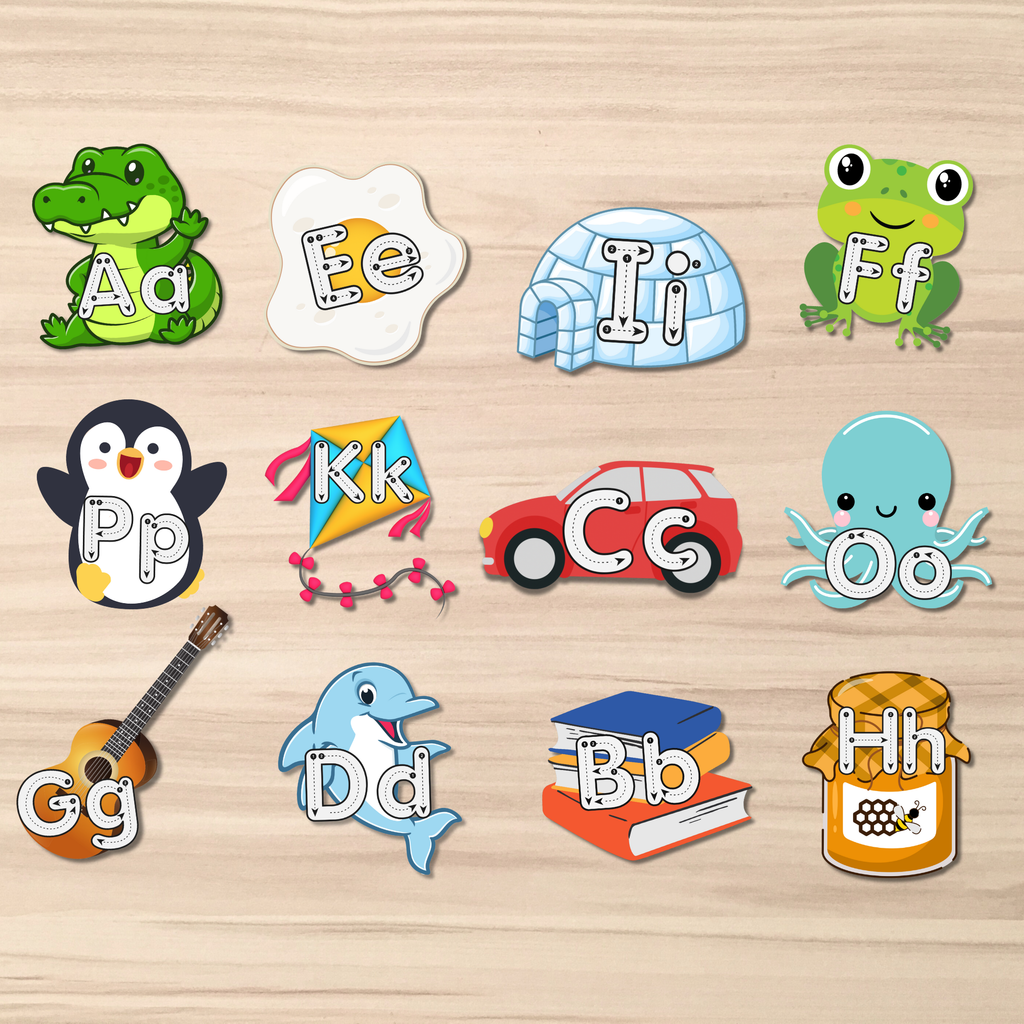 Alphabet Tracing Flashcards