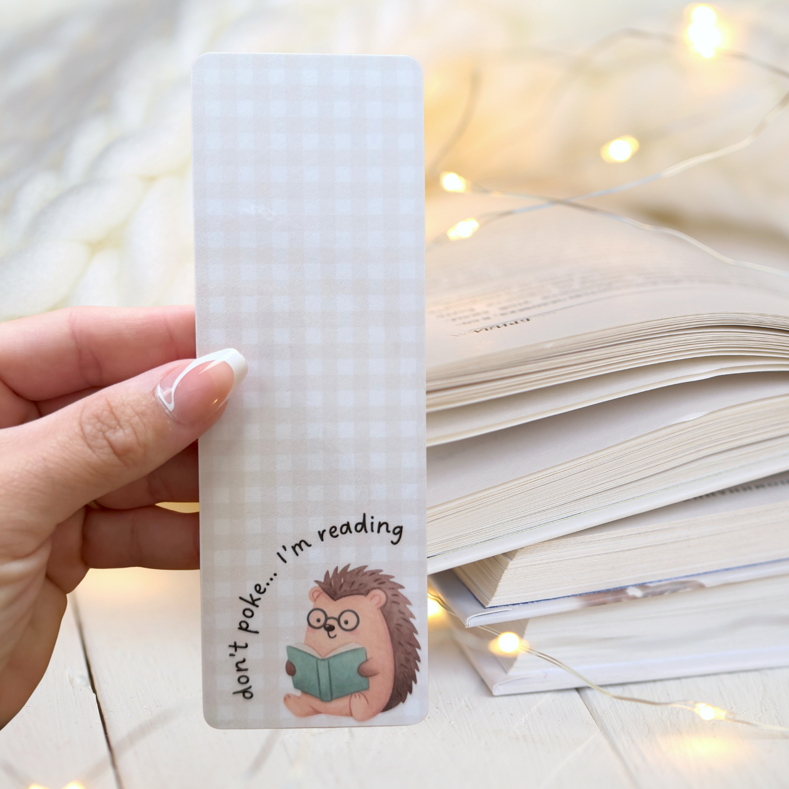 Reading Porcupine Bookmark