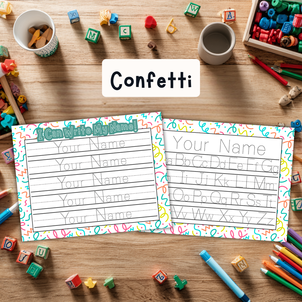Personalized Name & Alphabet Sheet