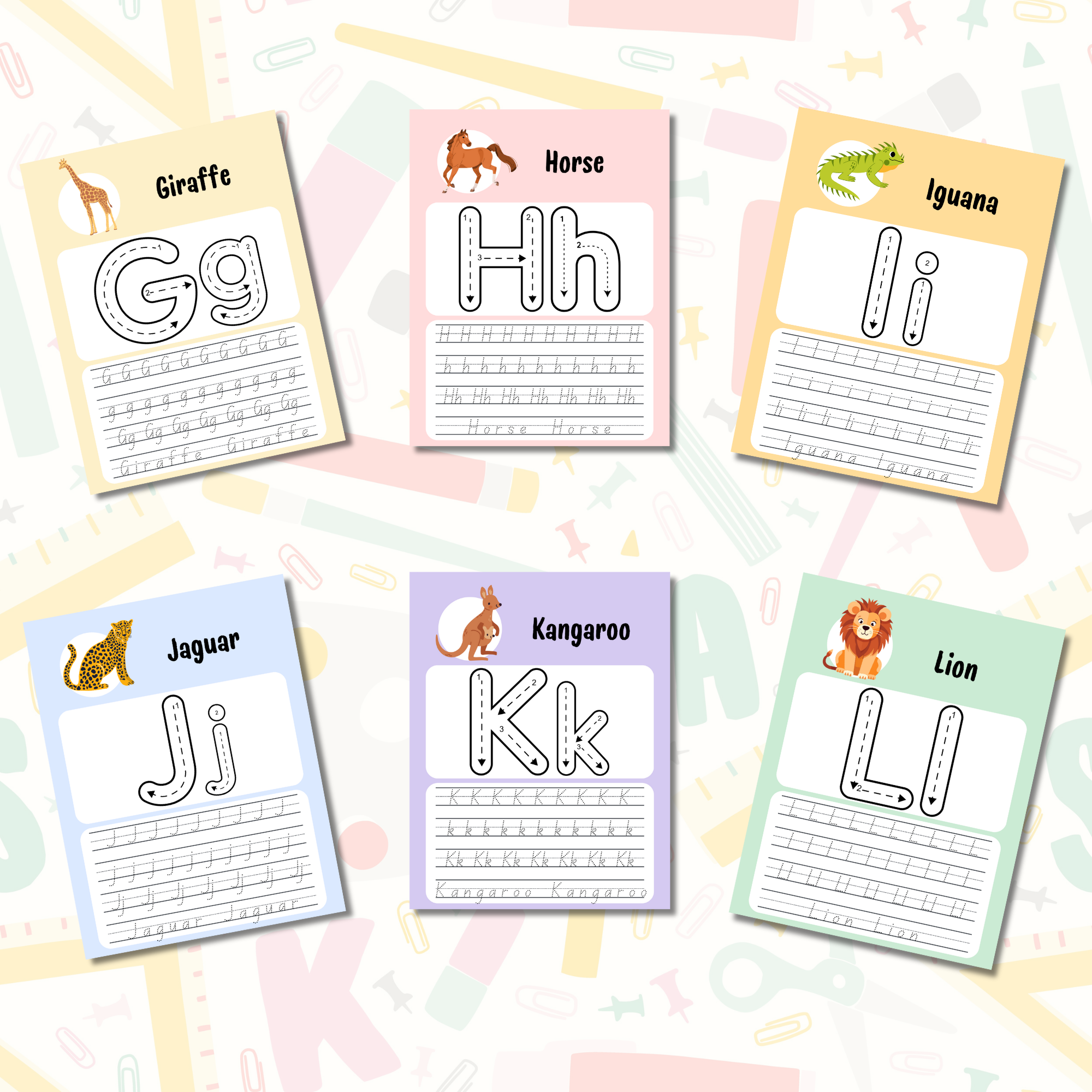 Alphabet Tracing Worksheets