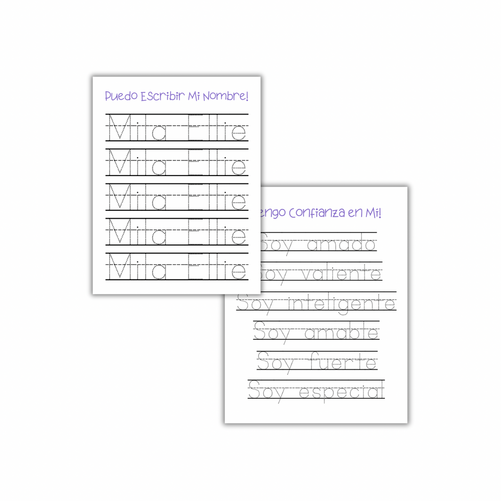 Spanish My Toddler & Pre-K Workbook