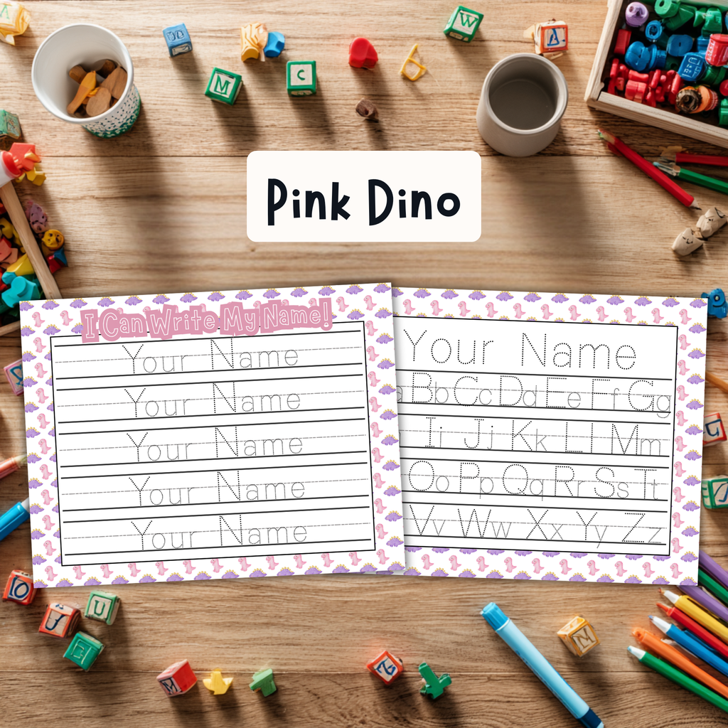 Personalized Name & Alphabet Sheet