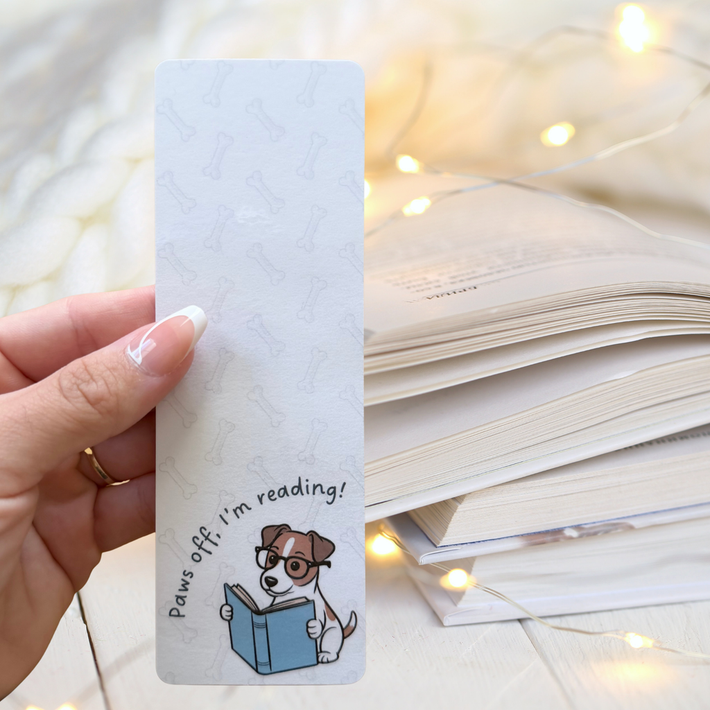Reading Dog Bookmark