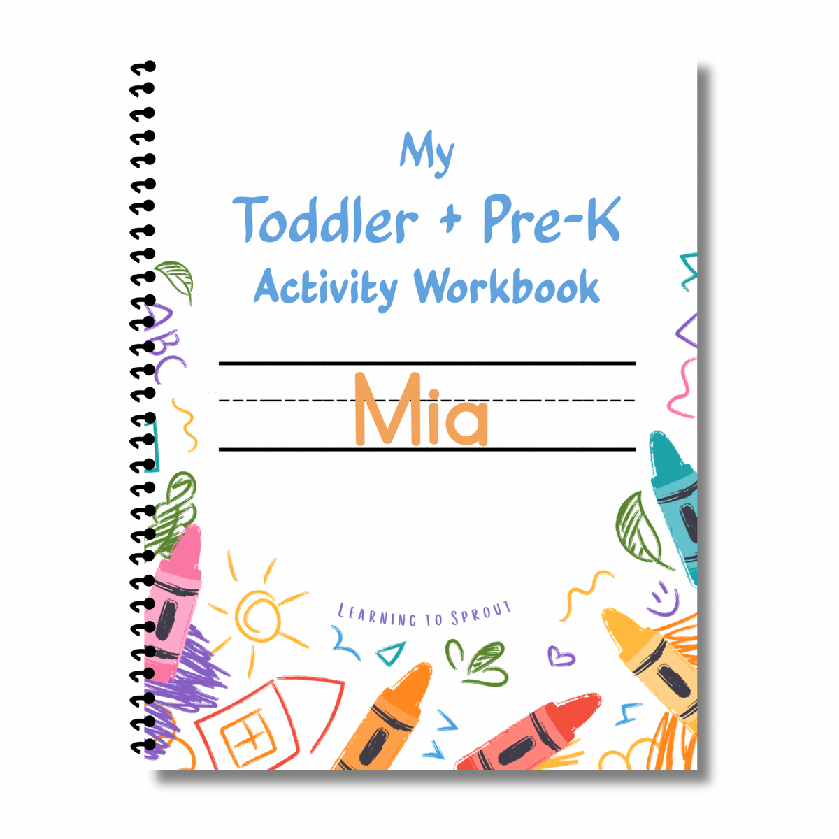My Toddler & Pre-K Workbook