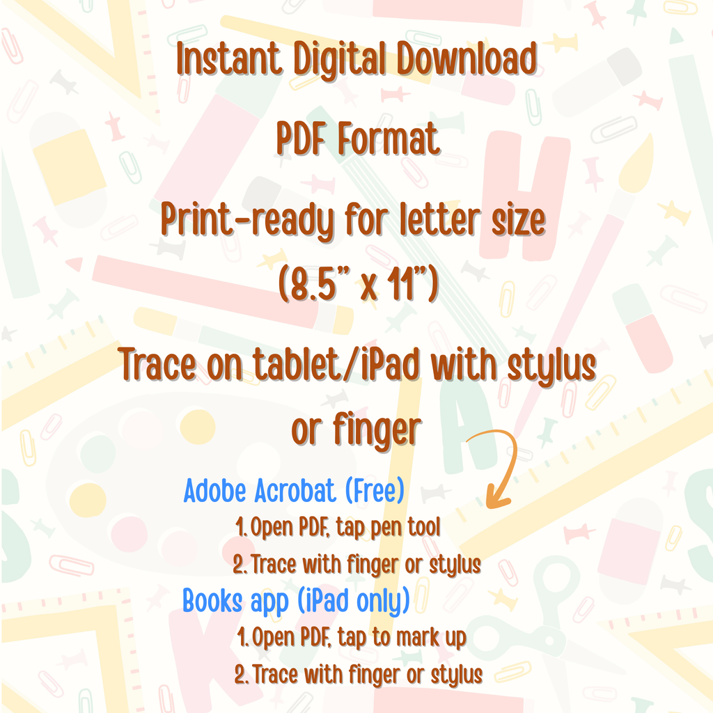 Alphabet Tracing Worksheets