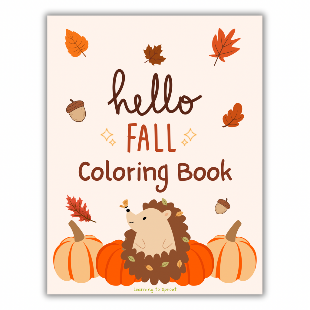 Fall Coloring Book