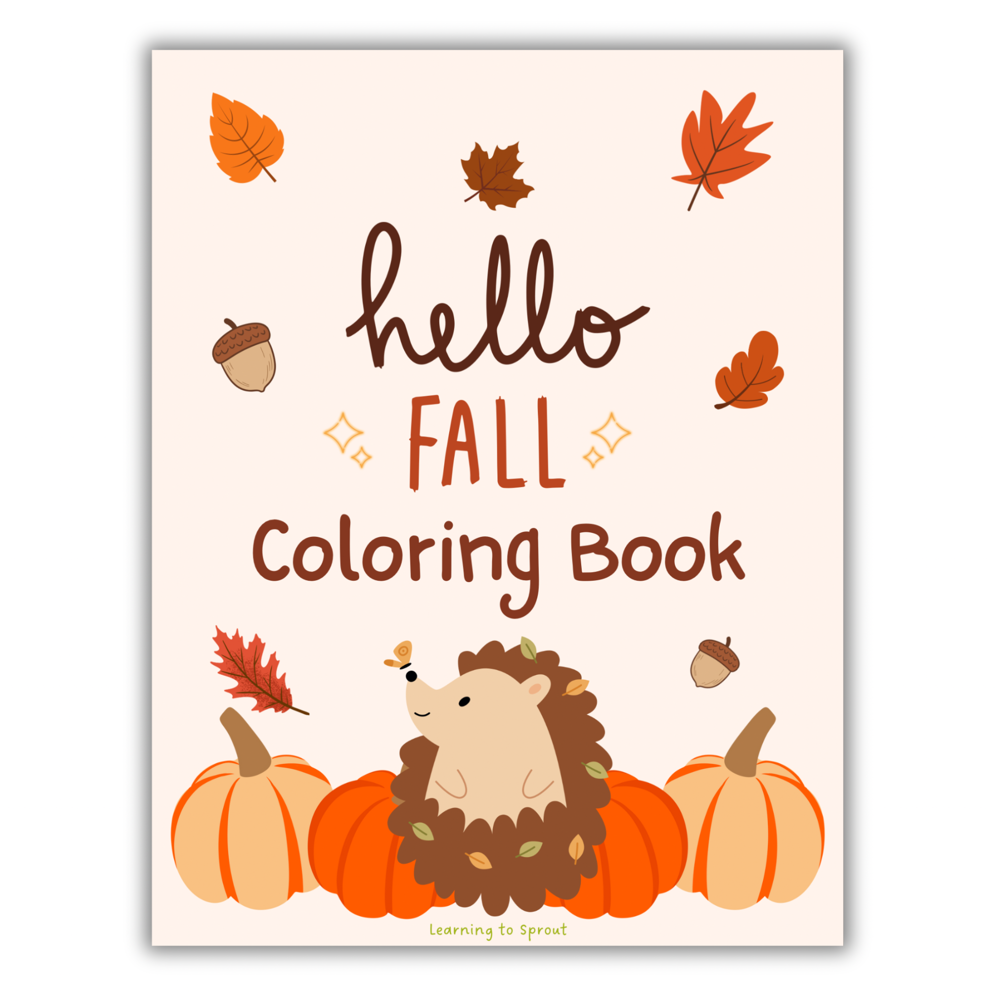 Fall Coloring Book