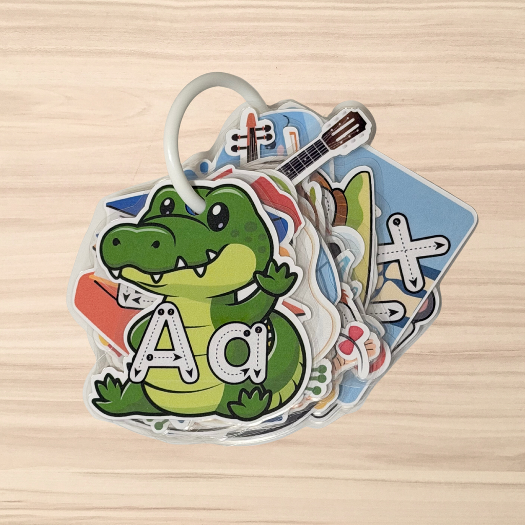 Alphabet Tracing Flashcards