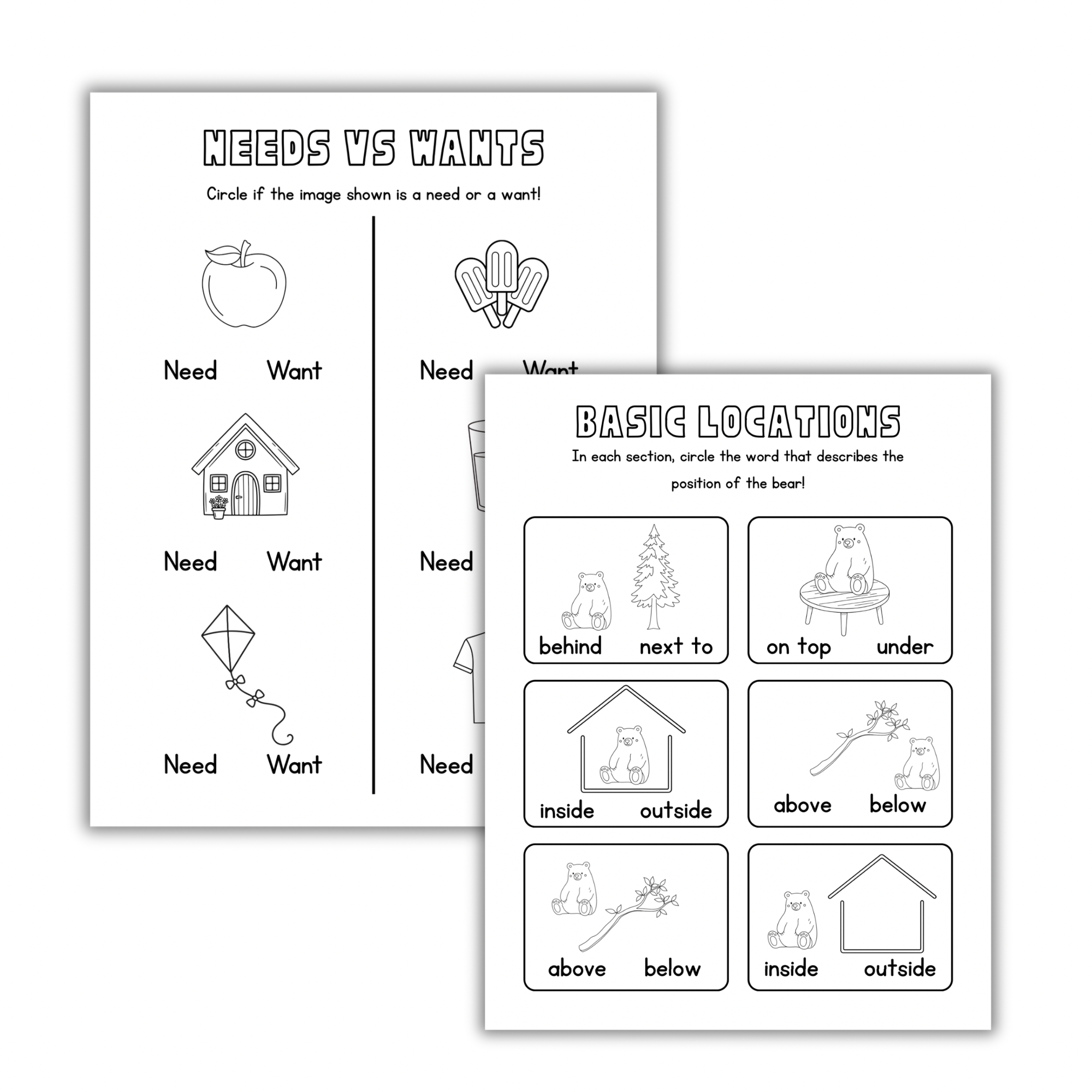 Pre K Social Studies Workbook