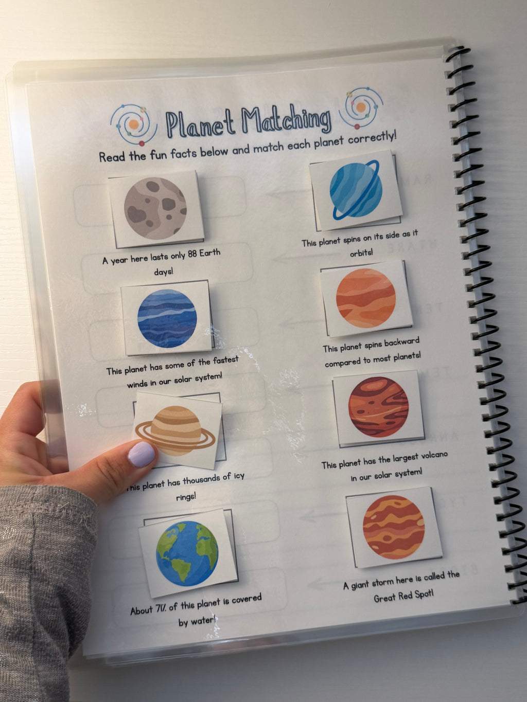 My Space Activity Workbook for 3rd-4th Grade