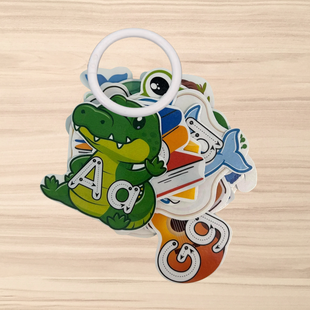 Alphabet Tracing Flashcards