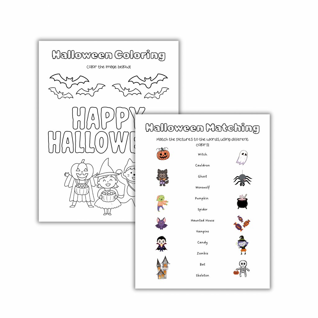 My Halloween Workbook