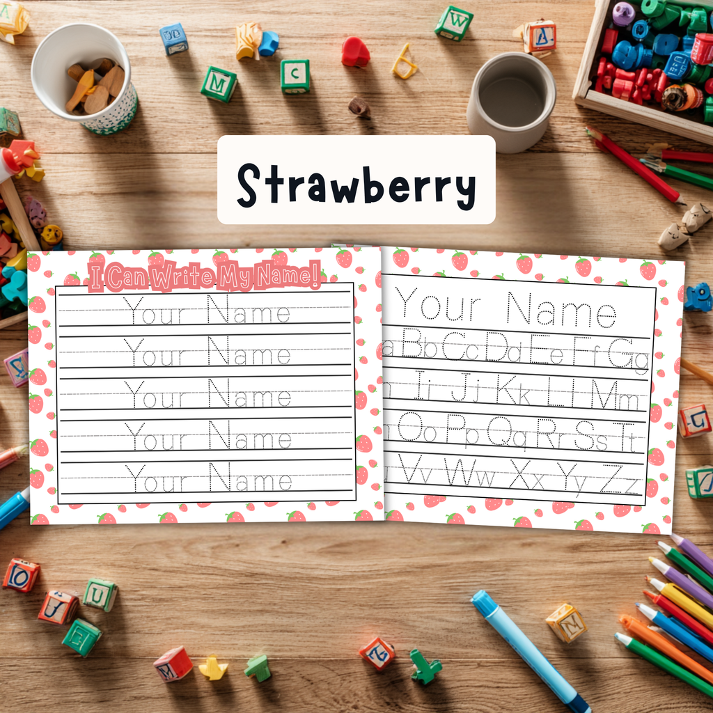 Personalized Name & Alphabet Sheet