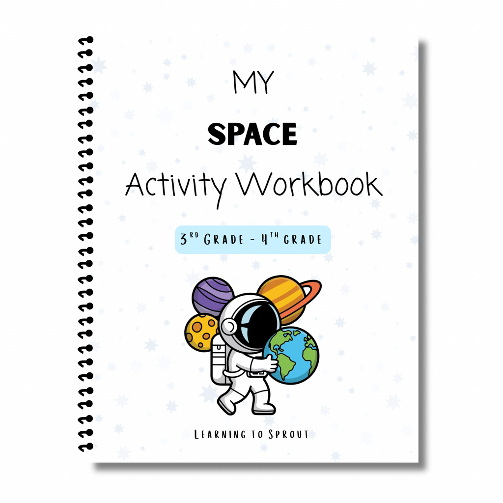 My Space Activity Workbook for 3rd-4th Grade