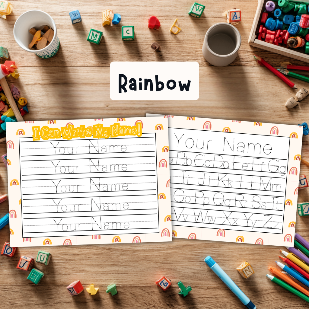 Personalized Name & Alphabet Sheet