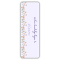 Purple Bloom Bookmark