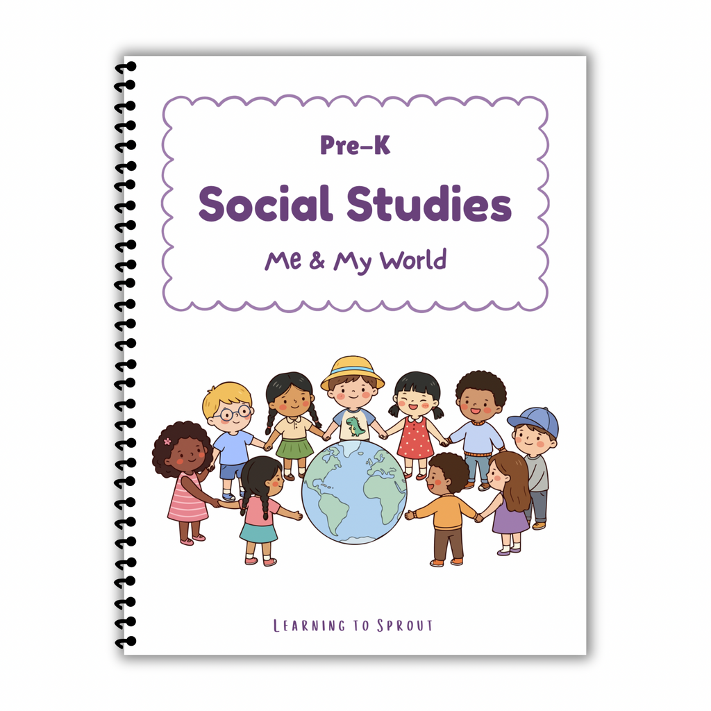 Pre K Social Studies Workbook
