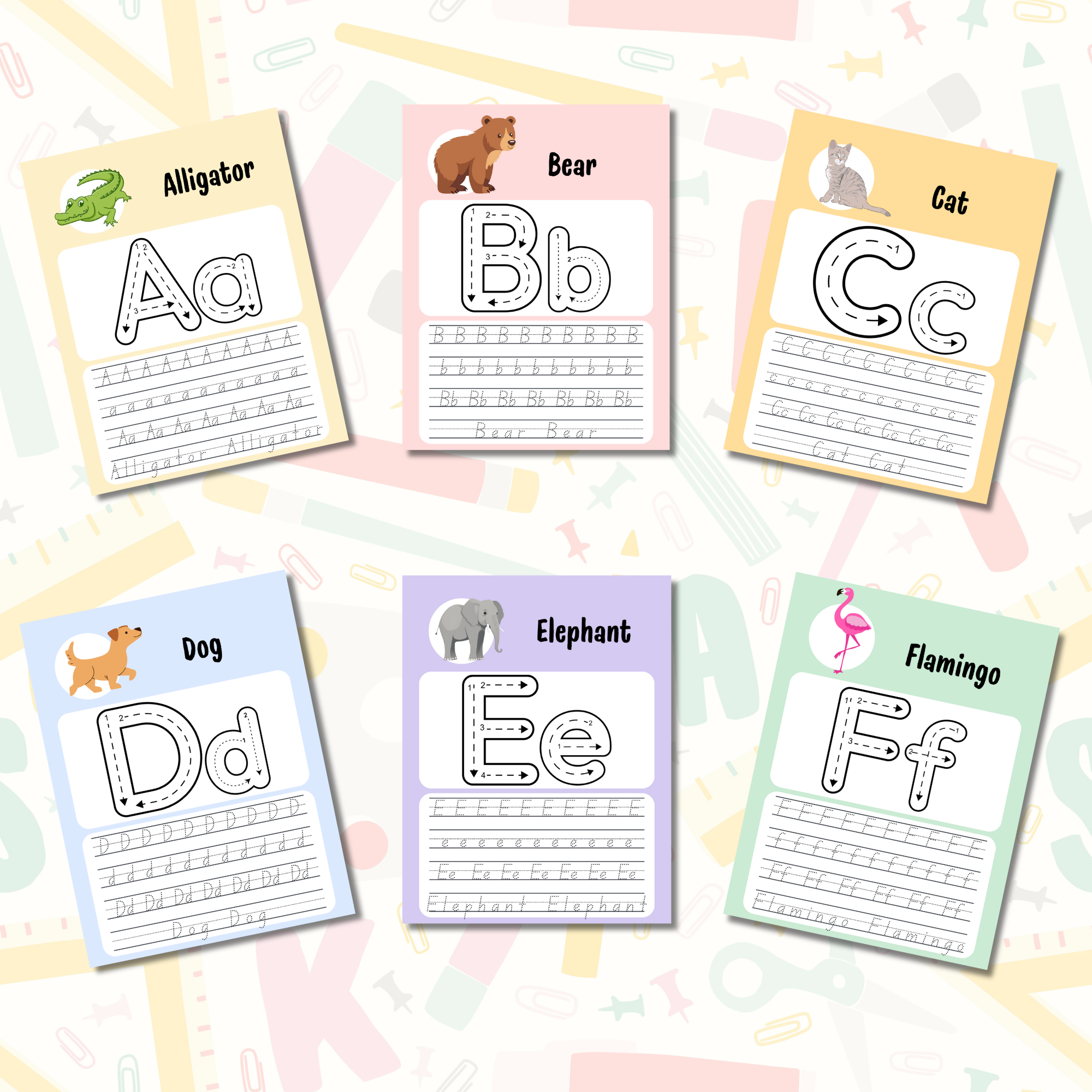 Alphabet Tracing Worksheets
