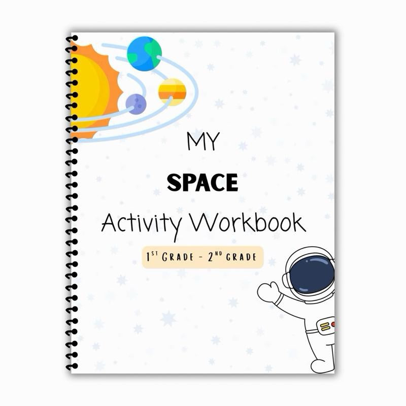 Space Learning Activity Workbook for 1st & 2nd Grade