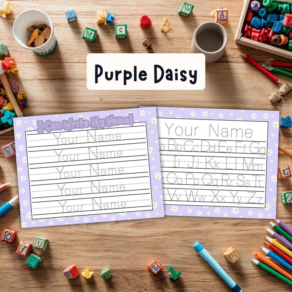 Personalized Name & Alphabet Sheet