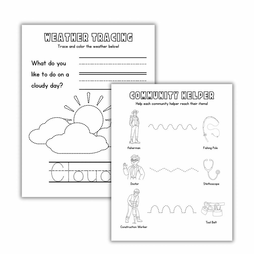 Pre K Social Studies Workbook