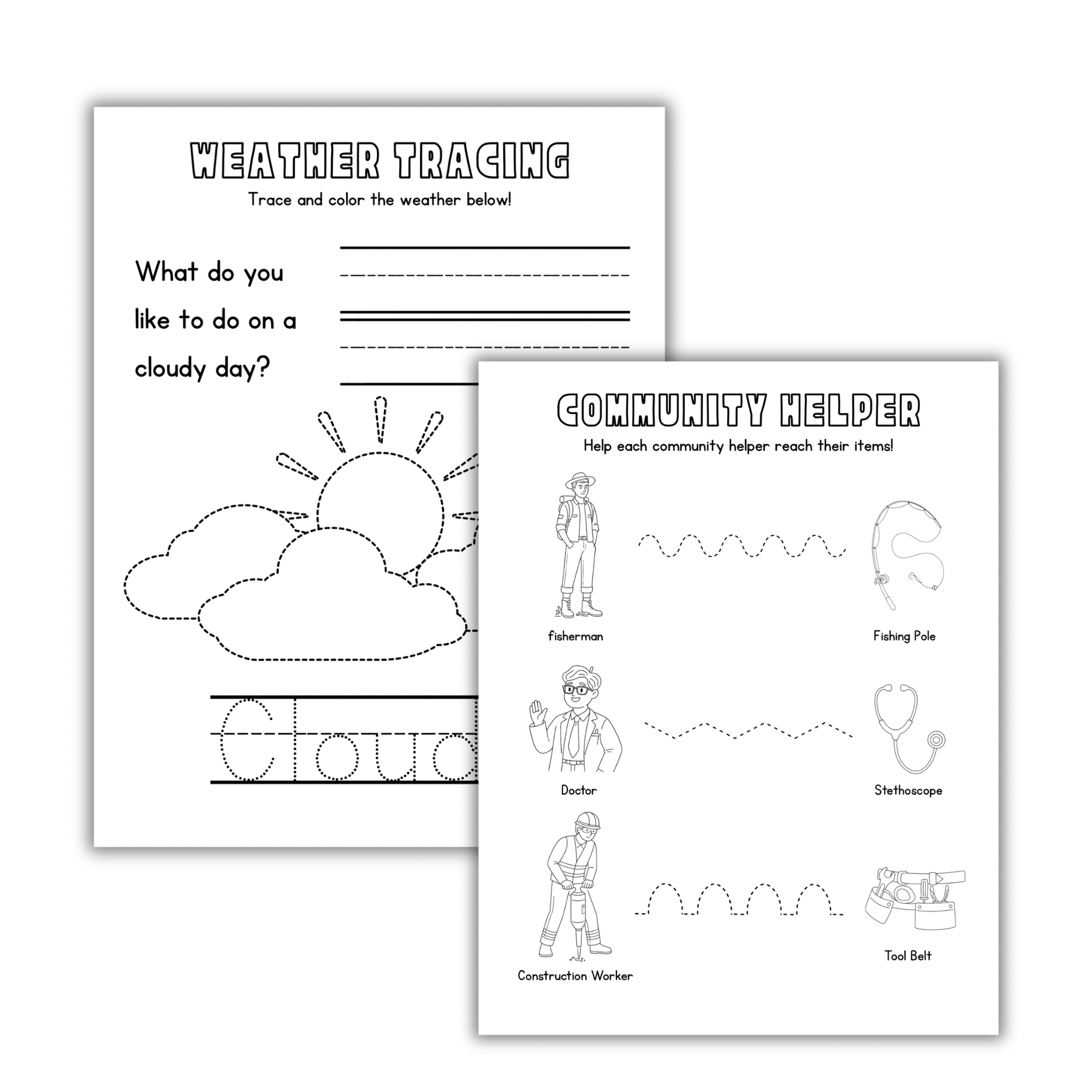 Pre K Social Studies Workbook