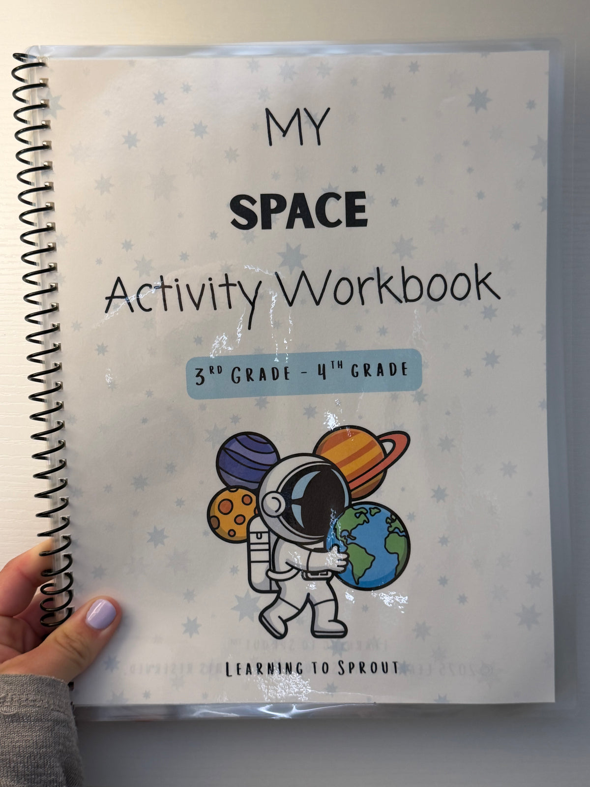 My Space Activity Workbook for 3rd-4th Grade