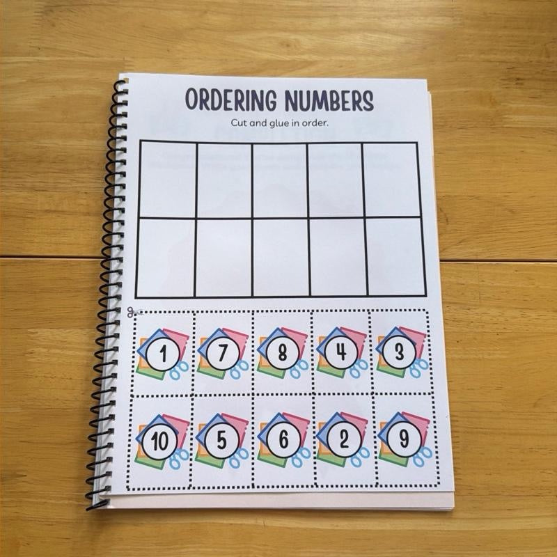 Kindergarten Numbers Workbook