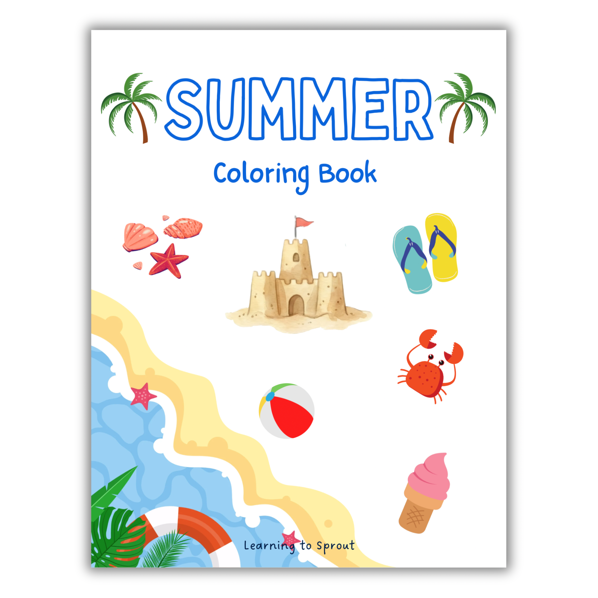 Summer Coloring Book