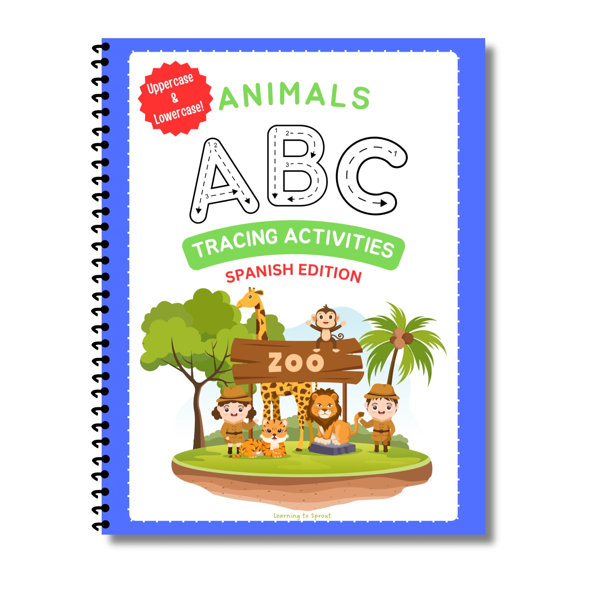Spanish Alphabet Tracing Worksheets