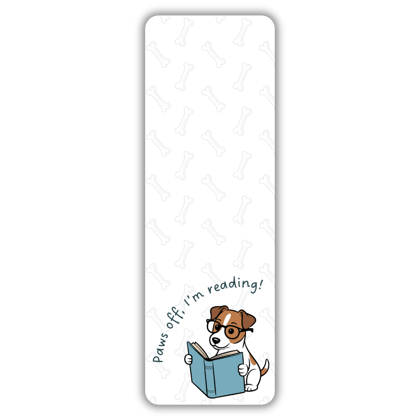 Reading Dog Bookmark