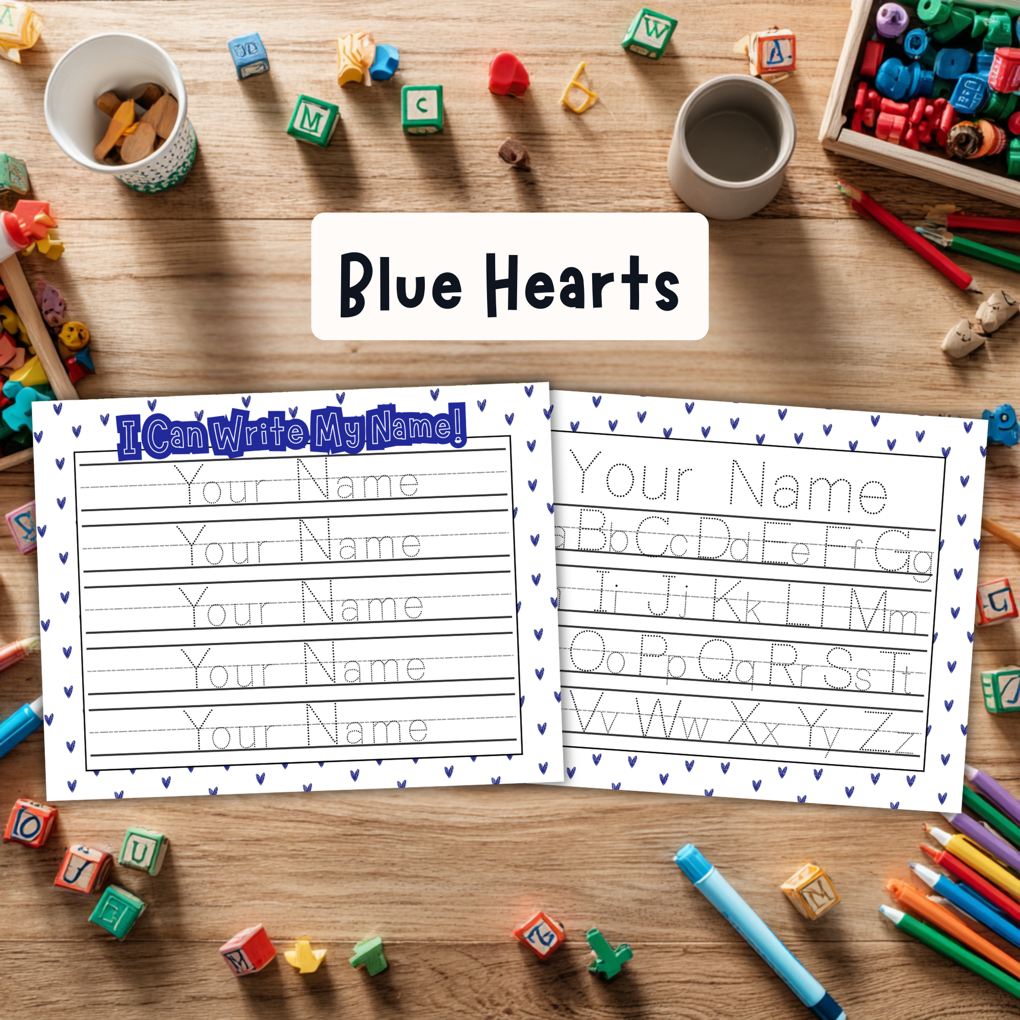 Personalized Name & Alphabet Sheet