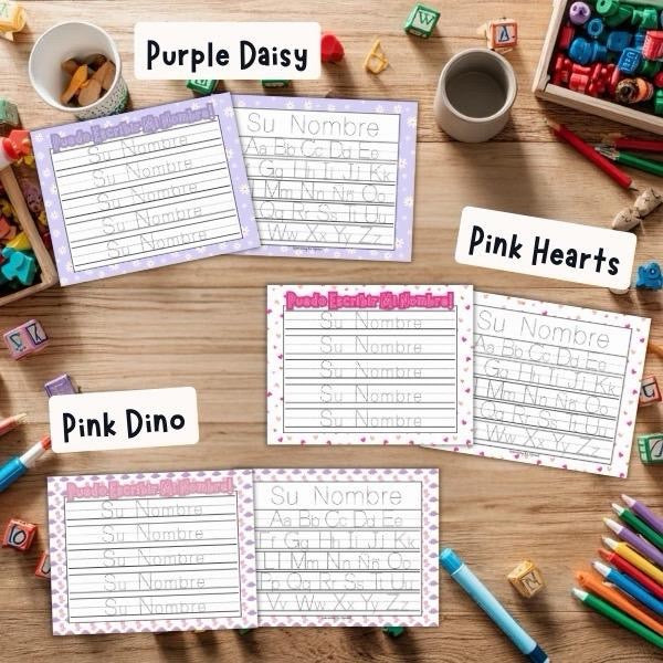 Spanish Personalized Name & Alphabet Sheet