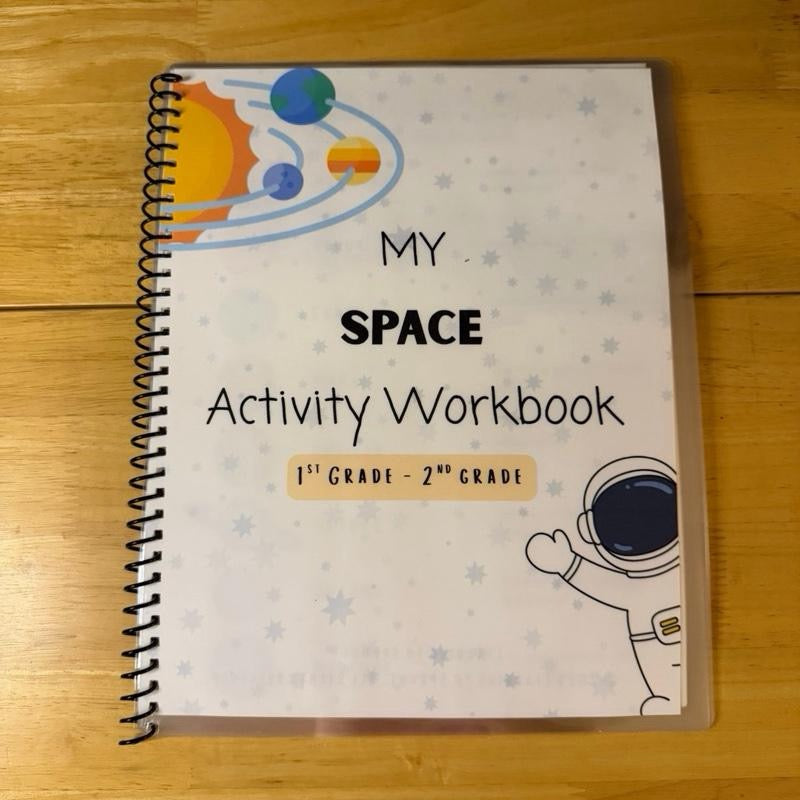 Space Learning Activity Workbook for 1st & 2nd Grade