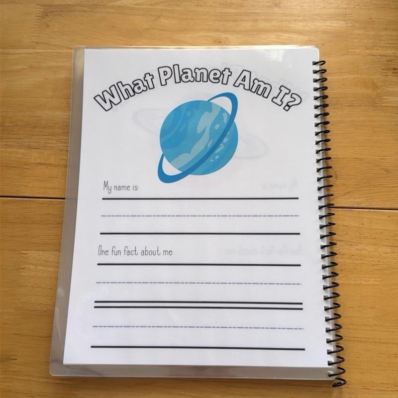 Space Learning Activity Workbook for 1st & 2nd Grade