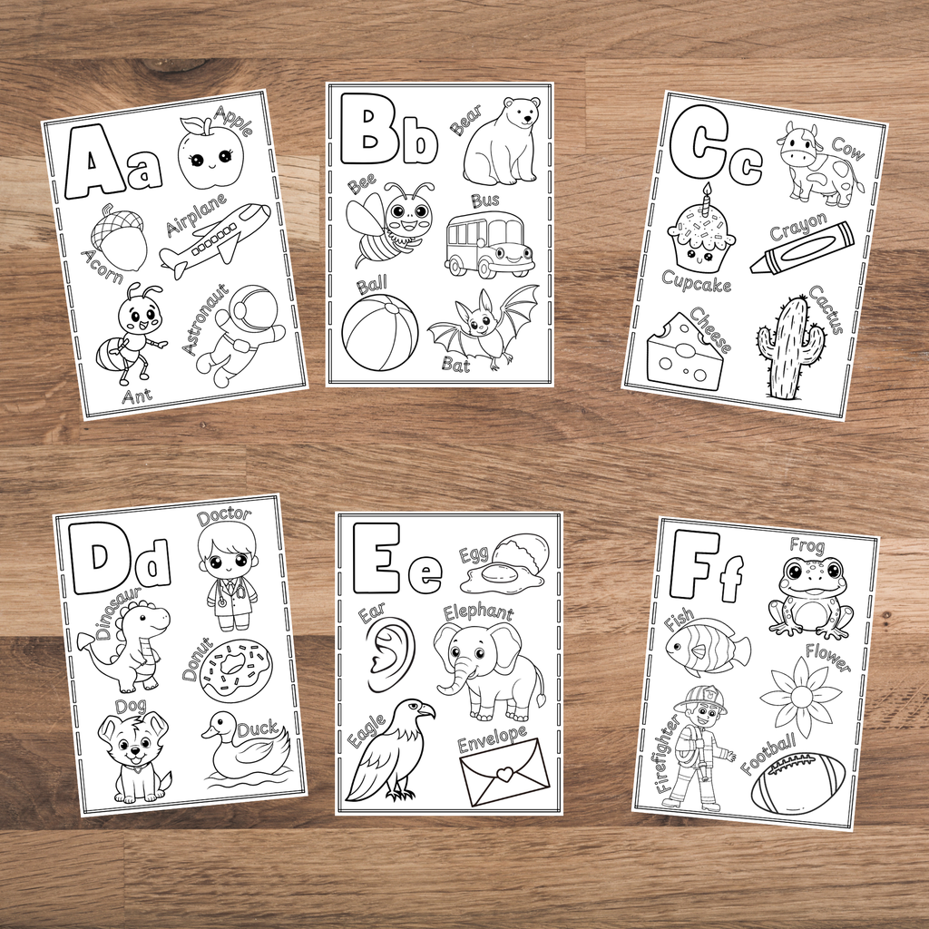 Alphabet Coloring Book