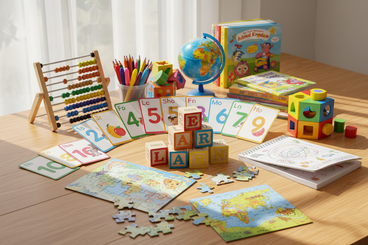 Kids learning materials