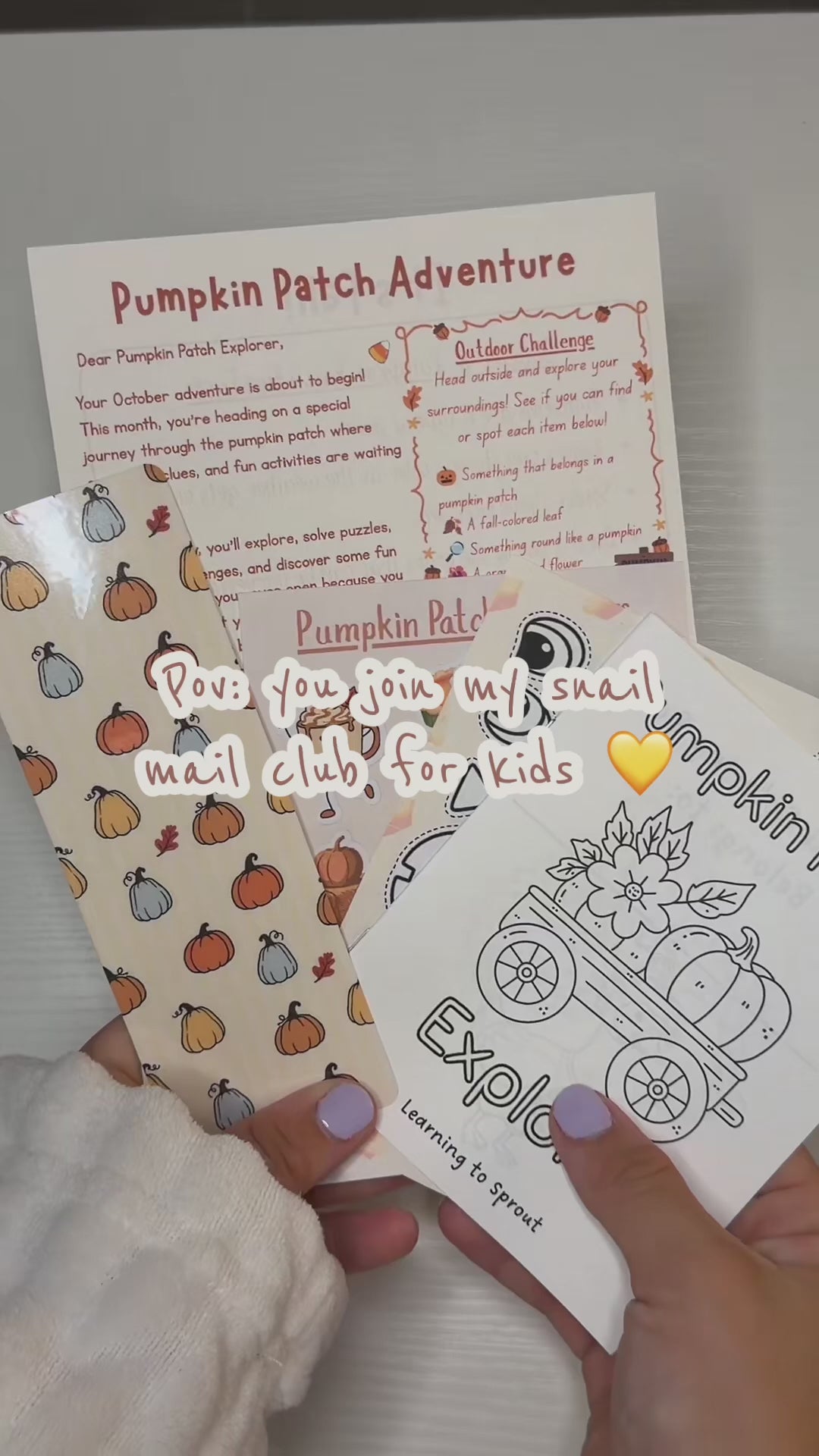 Kids Snail Mail!